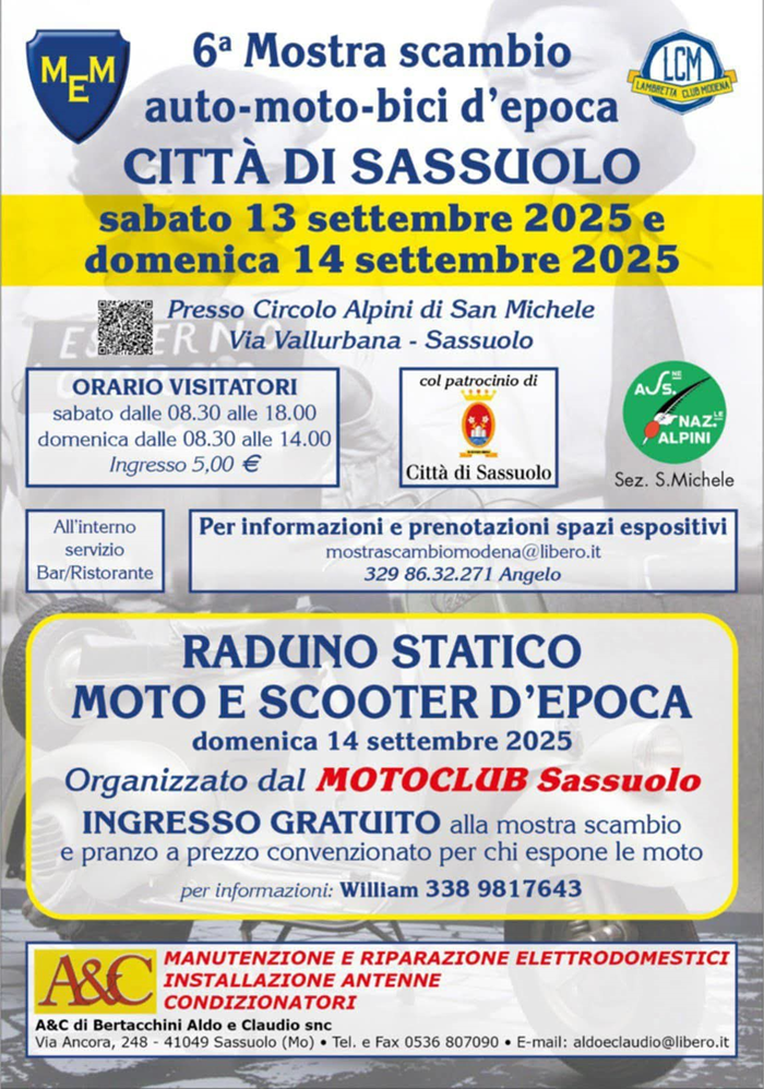MOSTRA SCAMBIO CITTA DI SASSUOLO