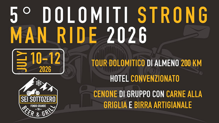 Locandina evento 5 DOLOMITI STRONG MAN RUN