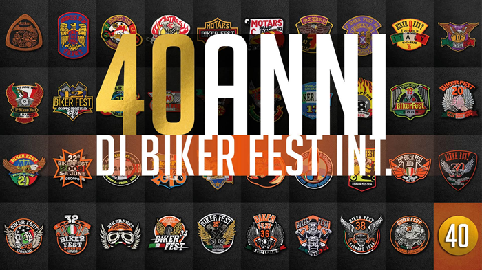 Locandina evento 40 BIKER FEST INTERNATIONAL 