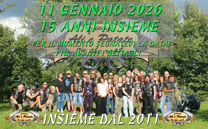 Locandina evento 15 ANNI INDIEME