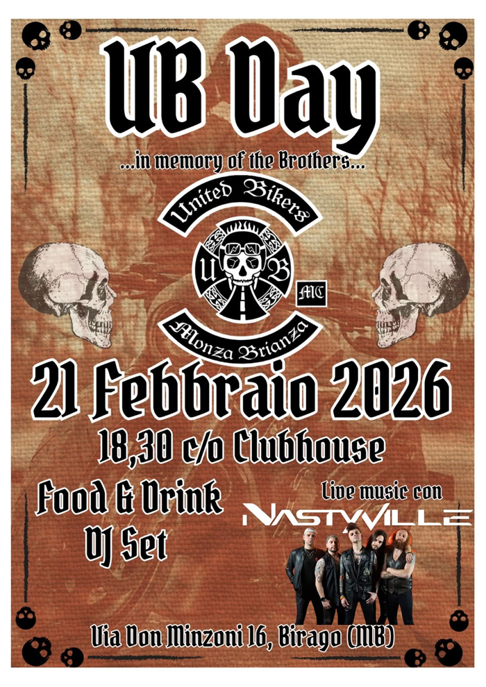 Locandina evento UB DAY
