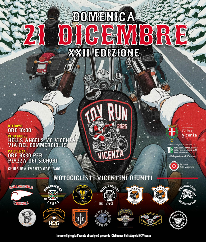 Locandina evento Toy Run 2025