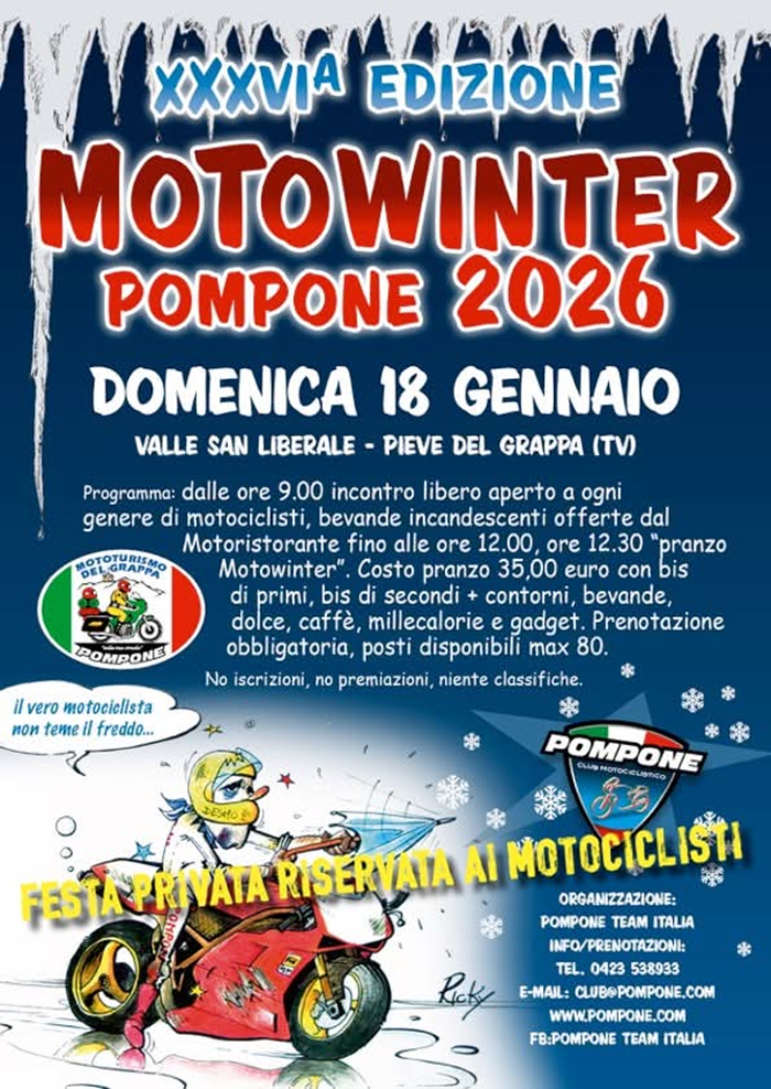 Locandina evento 36 MOTO WINTER