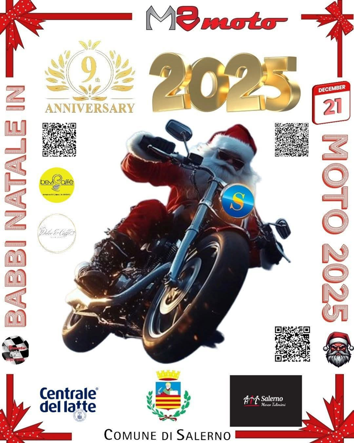 Locandina evento BABBI NATALE IN MOTO