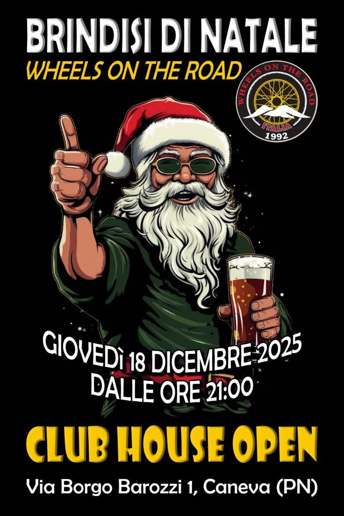 Locandina evento BRINDISI DI NATALE