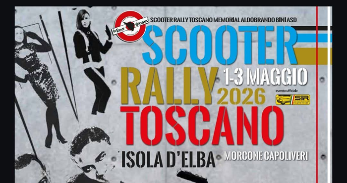 Locandina evento SCOOTER RALLY TOSCANO