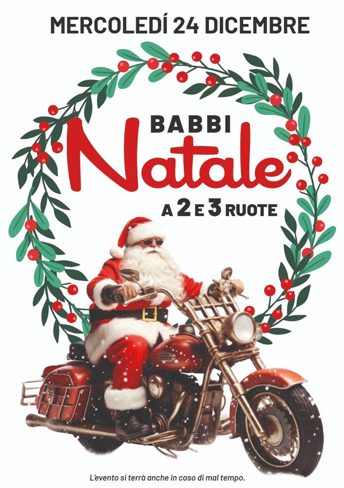 BABBI NATALE A 2 e 3 RUOTE