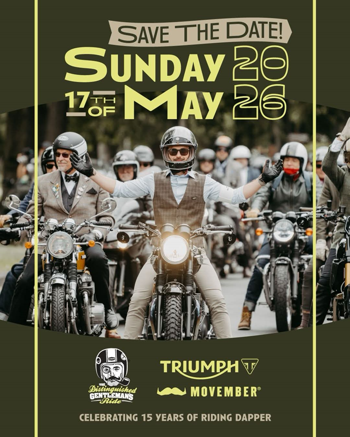 Locandina evento The Distinguished Gentleman’s Ride
