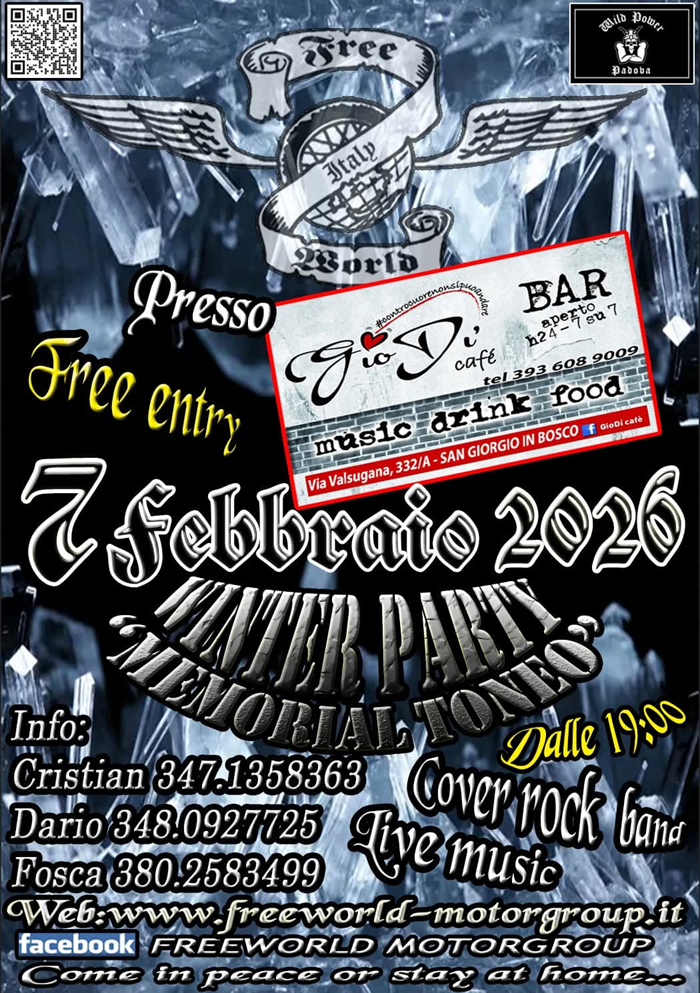 Locandina evento MEMORIAL TONEO