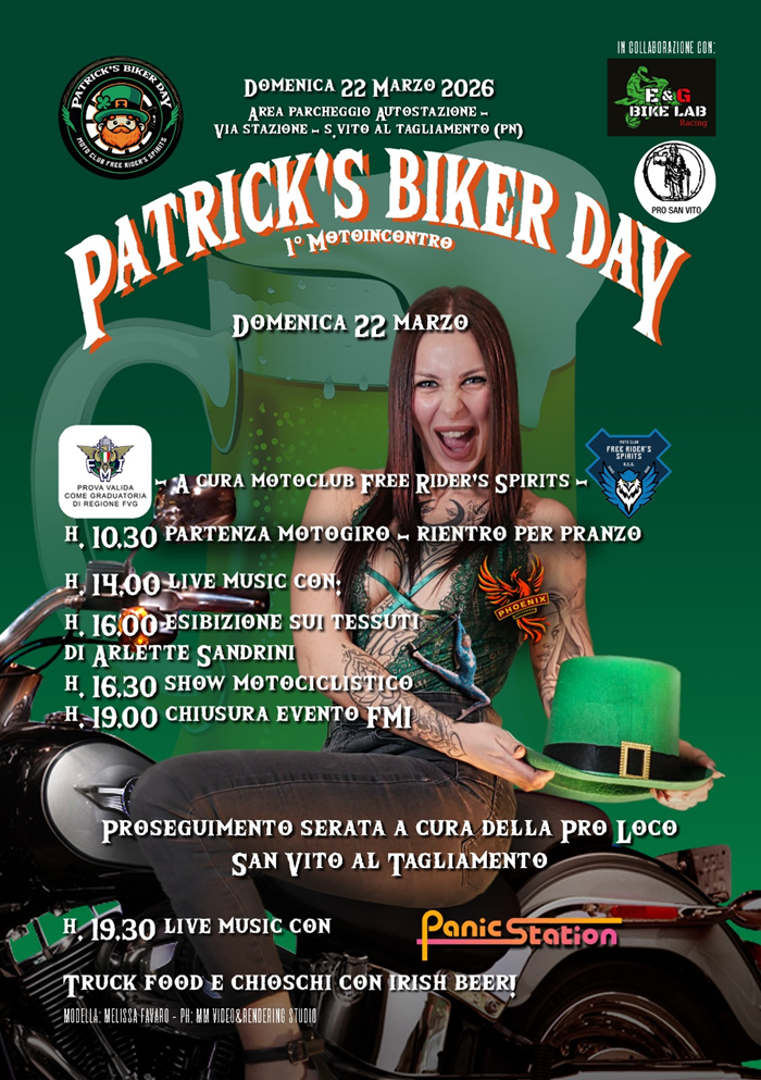 1° Motoincontro "Patrick's Biker Day"