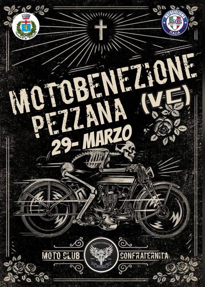 Locandina evento Moto Benedizione