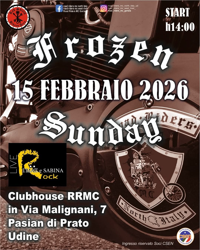 Locandina evento FROZEN SUNDAY