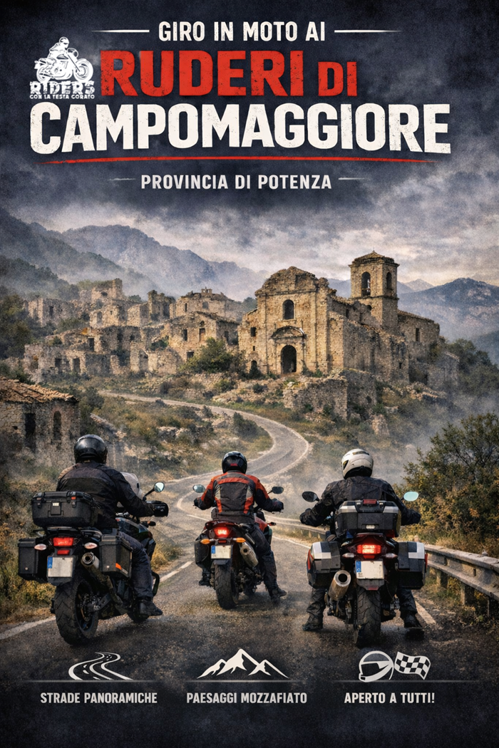 Locandina evento Tour dei Ruderi di Campomaggiore