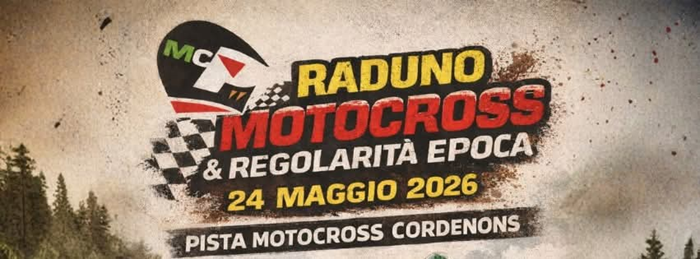 Locandina evento RADUNO MOTOCROSS REGOLARITA' D' EPOCA