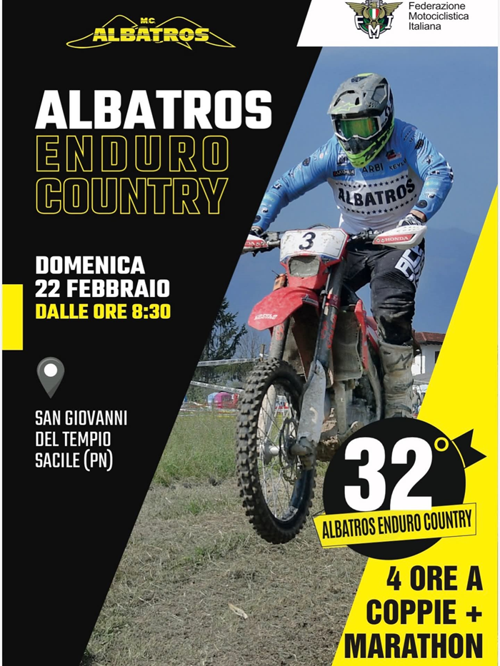 Locandina evento ALBATROSS ENDURO COUNTRY 