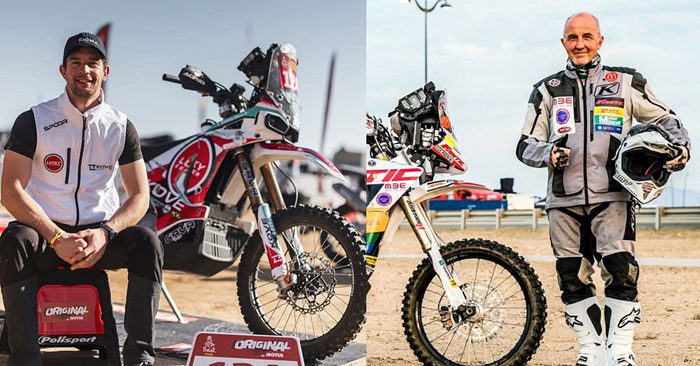 Locandina evento MOTOCENA DAKAR POMPONE