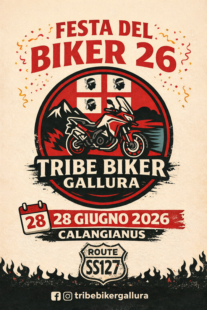 Locandina evento Festa del Biker 26