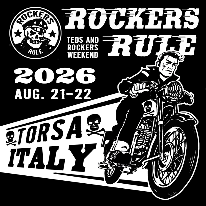 Locandina evento ROCKERS RULE ITALY 2026