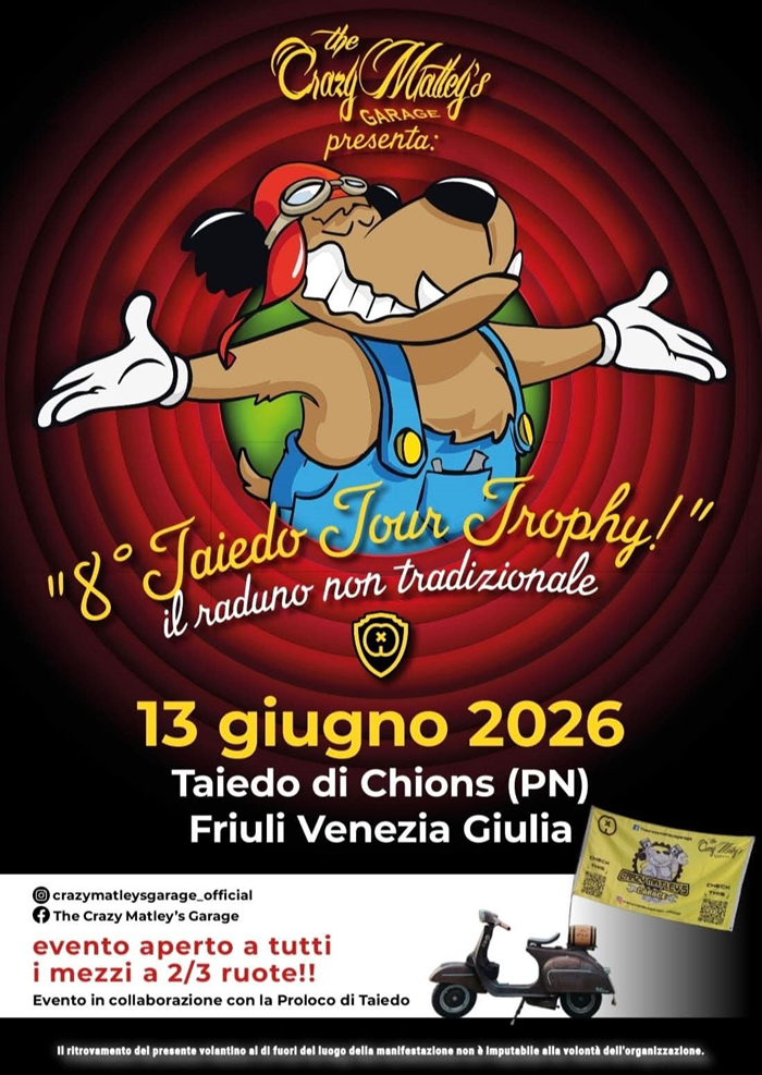 Locandina evento TAIEDO TOUR TROPHY