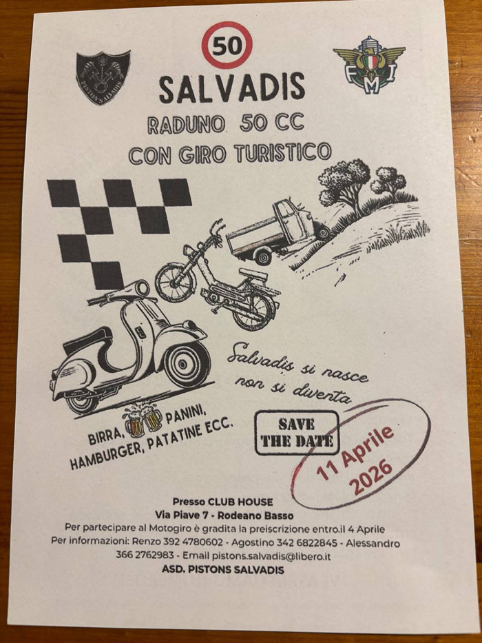 Locandina evento 50 Salvadis