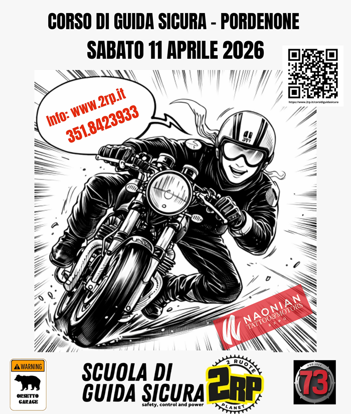 Locandina evento CORSO DI GUIDA SICURA