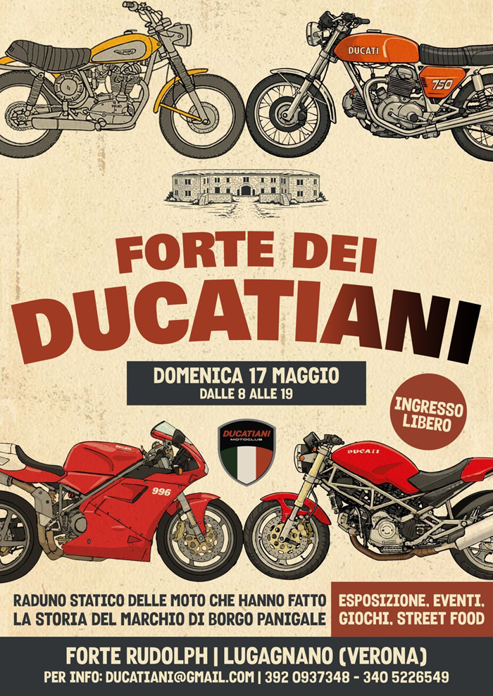 Locandina evento FORTE DEI DUCATIANI