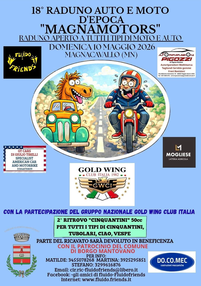 Locandina evento MAGNAMOTORS