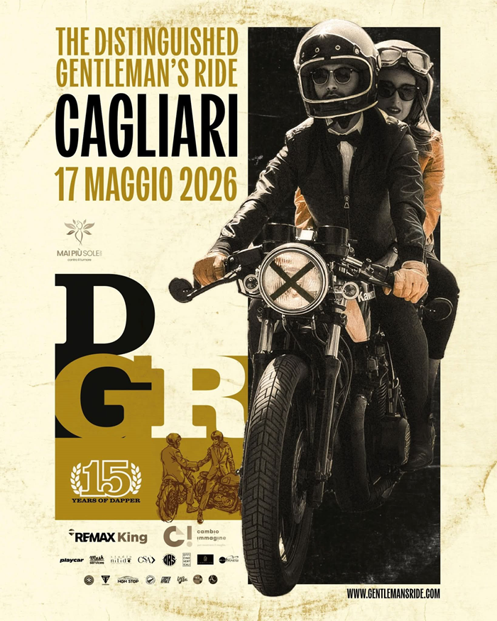 Locandina evento Distinguished Gentleman’s Ride se