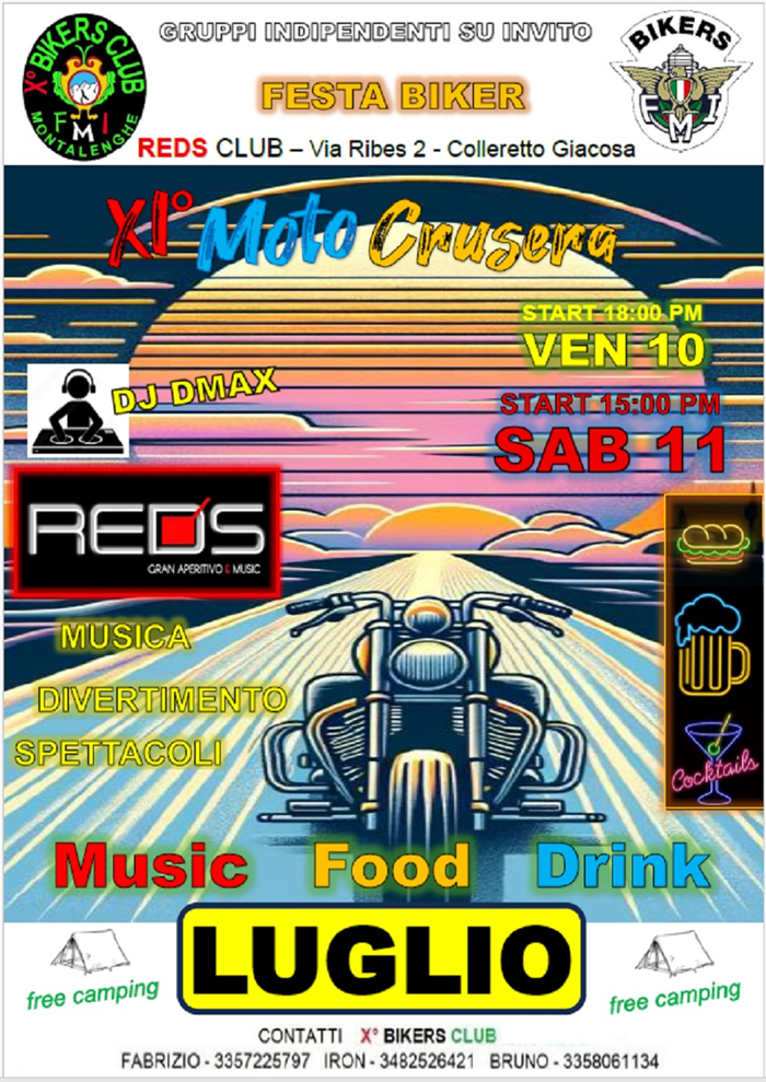 Locandina evento Motocrusera Summer 2026