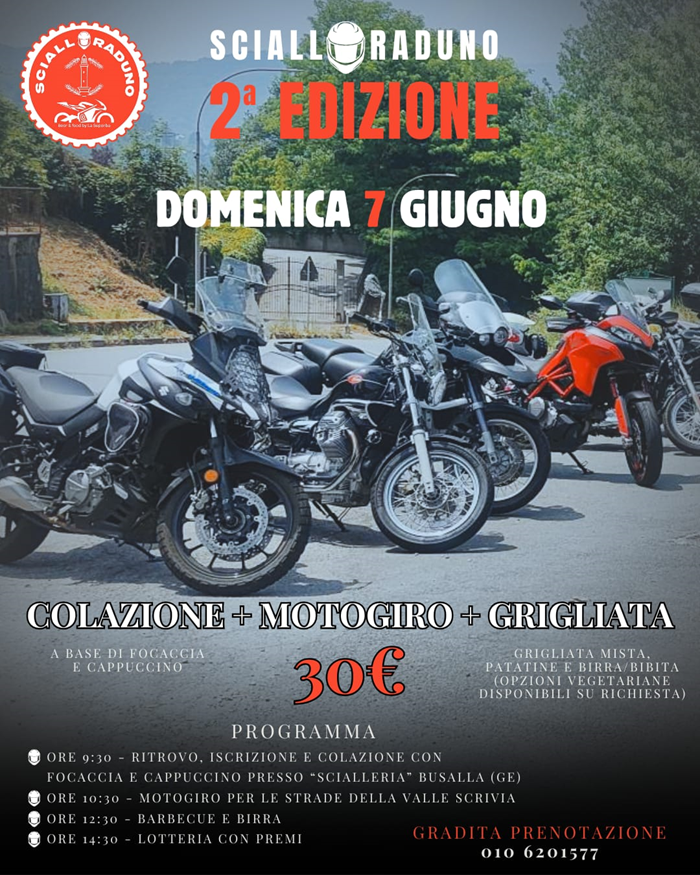 Locandina evento scialloraduno