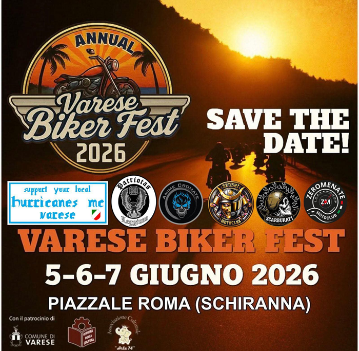 Locandina evento VARESE BIKER FEST