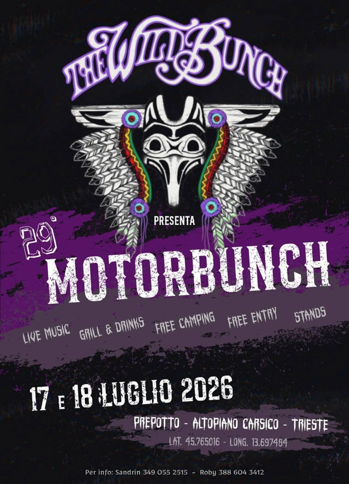 Locandina evento 29° Motorbunch 