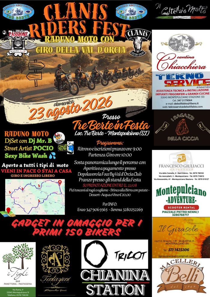 Clanis rider fest